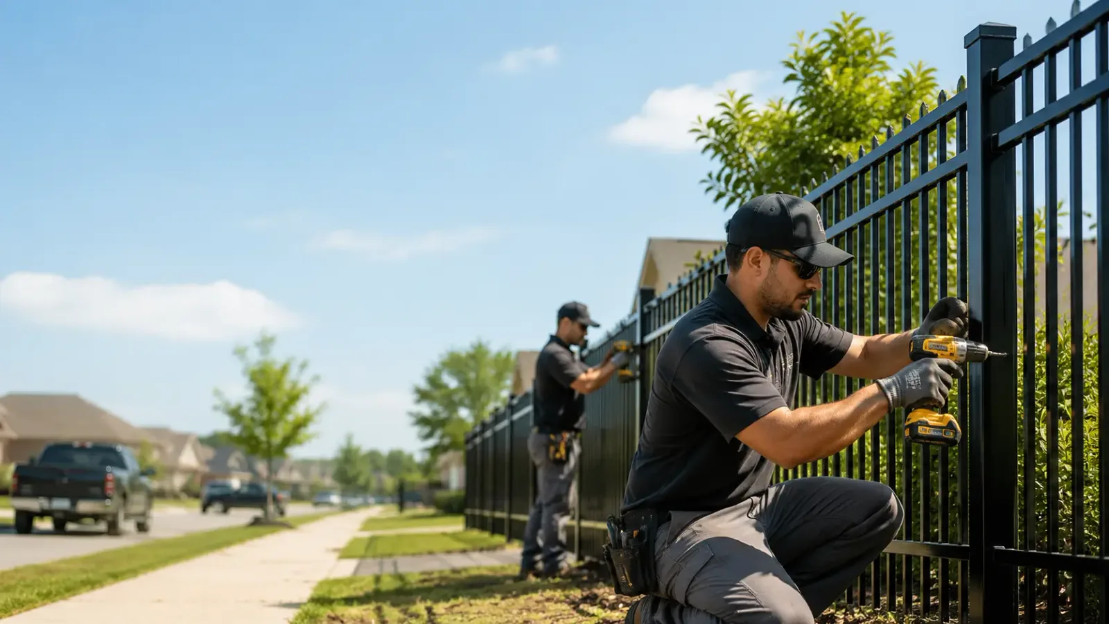 Metal Fence Installation in Bronte, TX